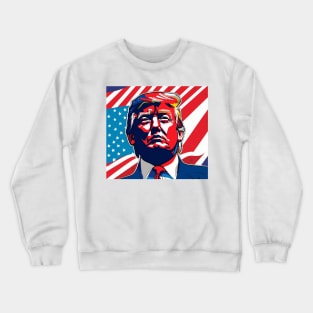Donald Trump Patriotic Crewneck Sweatshirt